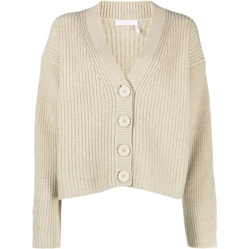 Cardigan , female, Sizes: L - See by Chloé - Modalova