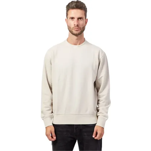 Crewneck Sweater Orange Collection , Herren, Größe: M - Hugo Boss - Modalova