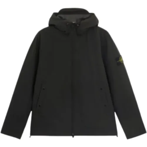 Lagen Wasserdichte Atmungsaktive Jacke , Herren, Größe: XL - Stone Island - Modalova