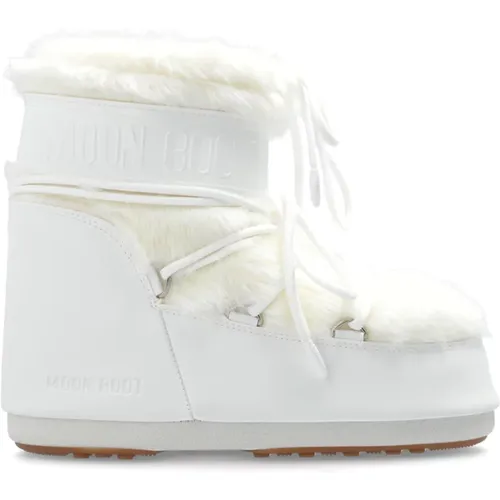 Snow Boots Icon Low Faux Fur , female, Sizes: 6 UK, 3 UK - moon boot - Modalova