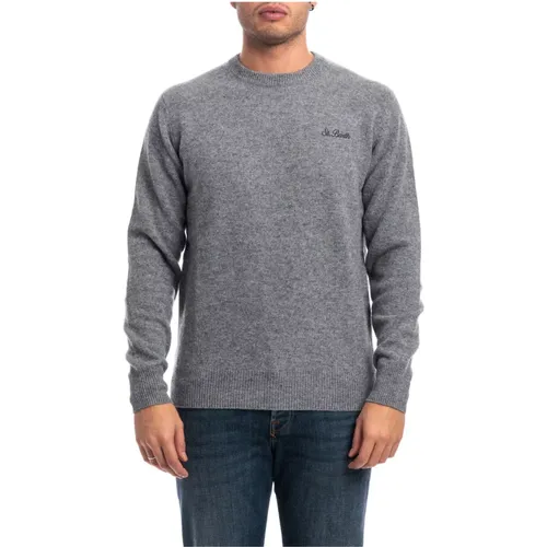 Heron Crewneck Sweater , male, Sizes: XL, S - MC2 Saint Barth - Modalova