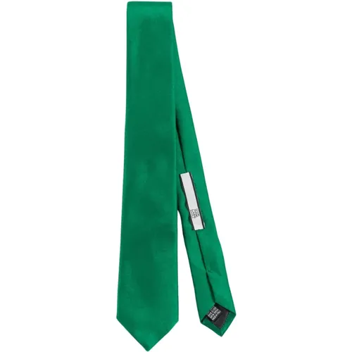 Seidenkrawatte Einfarbig Cravat , Herren, Größe: ONE Size - Corsinelabedoli - Modalova