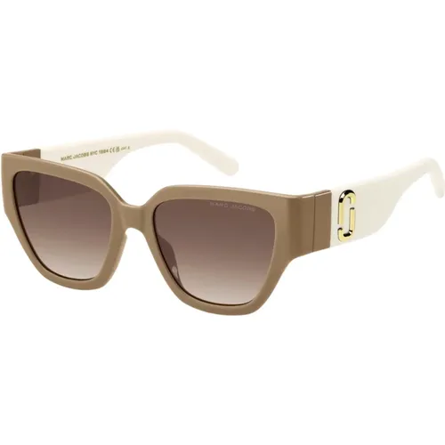 Rectangular Sunglasses with Acetate Frame , female, Sizes: 54 MM - Marc Jacobs - Modalova