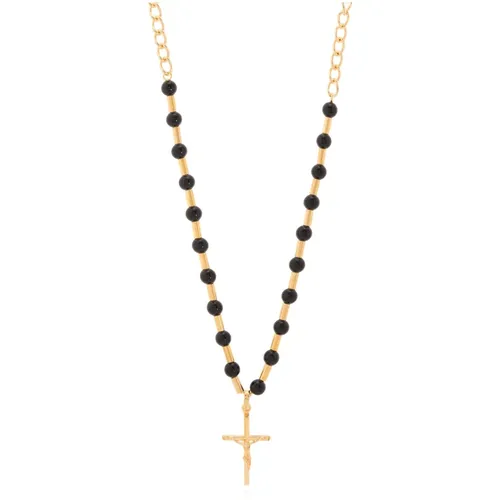 Halskette mit religiösem Motiv - Dolce & Gabbana - Modalova