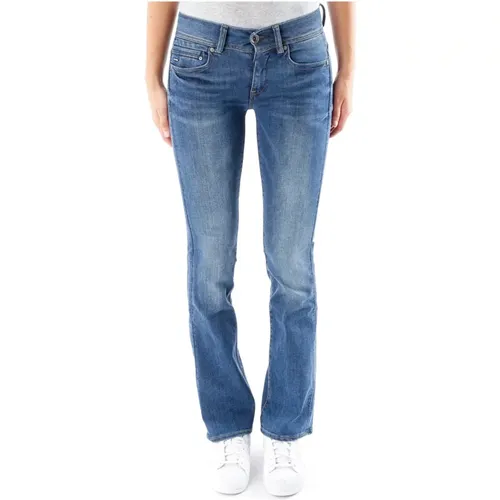 Midge Mid Bootcut Fit Jeans , Damen, Größe: W24 L32 - G-Star - Modalova