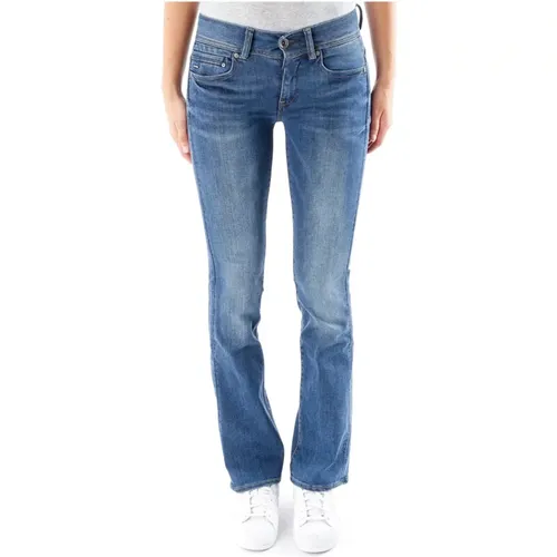Midge Mid Bootcut Fit Jeans , Damen, Größe: W30 L34 - G-Star - Modalova