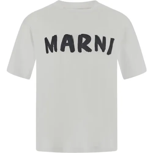 T-Shirt , Damen, Größe: 3XS - Marni - Modalova
