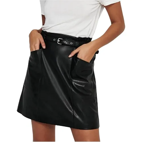 Midi Skirts , Damen, Größe: L - Only - Modalova