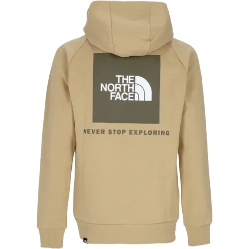 Redbox Hoodie Raglan Long Sleeve Sweatshirt , male, Sizes: XS, L, XL - The North Face - Modalova