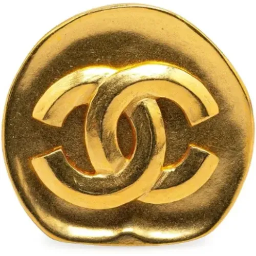 Pre-owned Metal chanel-jewelry , female, Sizes: ONE SIZE - Chanel Vintage - Modalova