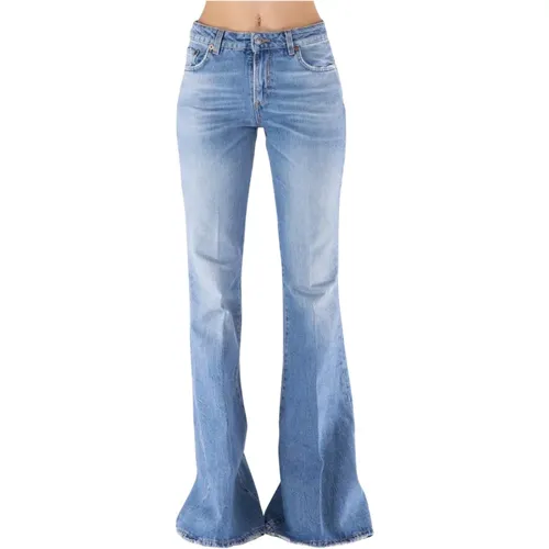 Flared Denim Jeans for Women , female, Sizes: W30, W31 - Haikure - Modalova