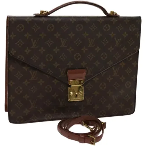 Pre-owned Canvas Handtaschen , Damen, Größe: ONE Size - Louis Vuitton Vintage - Modalova