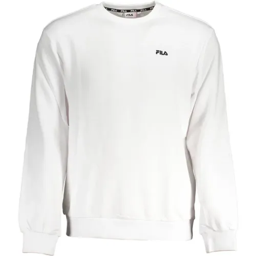 Umweltfreundlicher Weißer Pullover , Herren, Größe: S - Fila - Modalova