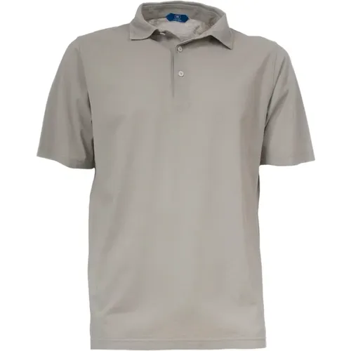 Cotton Polo Shirt with Classic Collar , male, Sizes: L, 5XL, 6XL, 3XL - Kired - Modalova