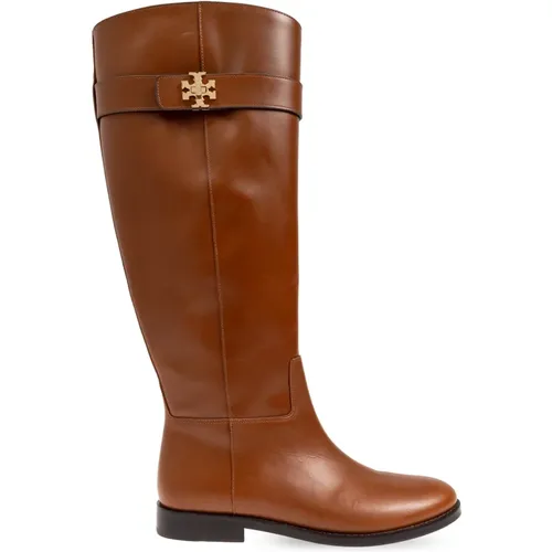 Lederstiefel , Damen, Größe: 36 1/2 EU - TORY BURCH - Modalova