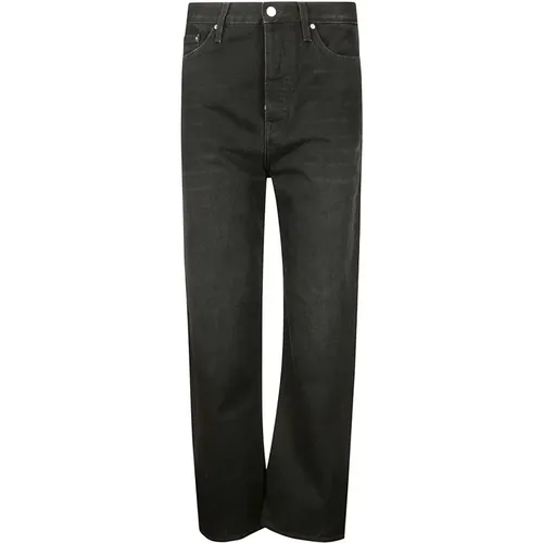 Twisted Seam Denim Jeans , female, Sizes: W28, W29, W26, W27, W25 - TotêMe - Modalova