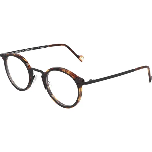 Stilvolle M5 Brille , unisex, Größe: 47 MM - Anne & Valentin - Modalova