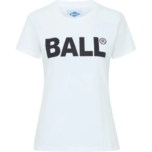 Long Women T-Shirt Top , female, Sizes: L, XS, XL - Ball - Modalova