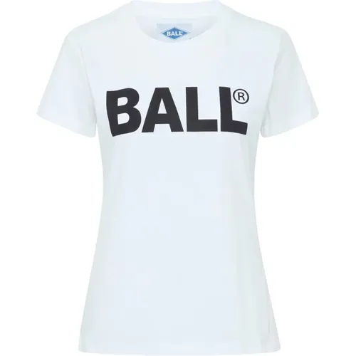 Long Women T-Shirt Top , female, Sizes: S, L, XS, XL - Ball - Modalova