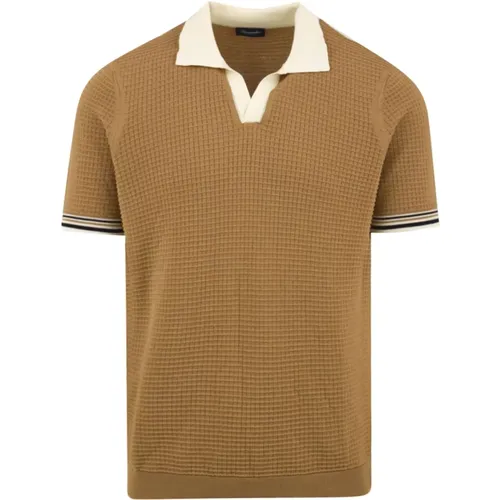Polo T-shirt Model D0G146W , male, Sizes: L, XL, M - Drumohr - Modalova