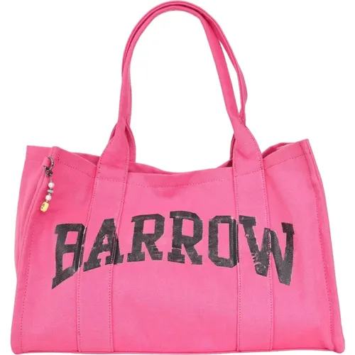 Fuchsia Sea Bag Canvas Woman Barrow - Barrow - Modalova