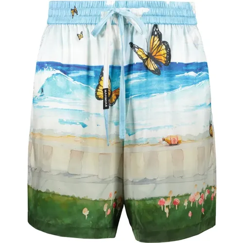 Seiden Bermuda Shorts mit Taschen - Nahmias - Modalova