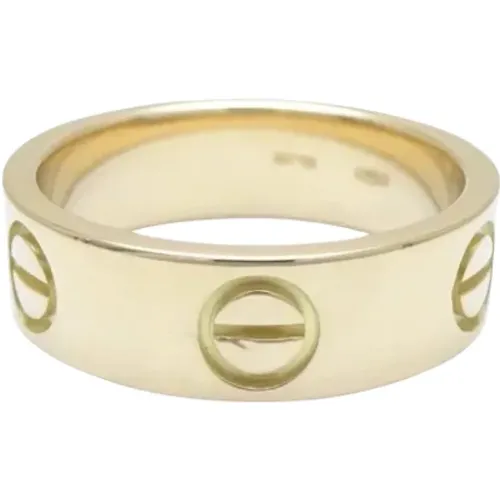 Pre-owned Metal rings , female, Sizes: ONE SIZE - Cartier Vintage - Modalova