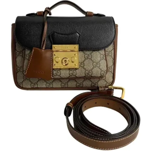 Pre-owned Canvas gucci-bags , female, Sizes: ONE SIZE - Gucci Vintage - Modalova