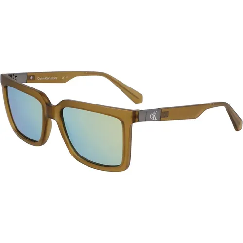 Frame Sunglasses Ckj23659S-309 , unisex, Sizes: 55 MM - Calvin Klein - Modalova