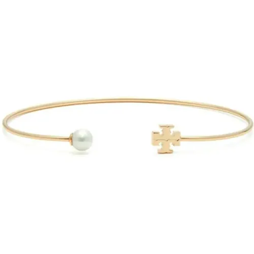 Goldenes Bijoux Armband mit Perlen-Detail - TORY BURCH - Modalova