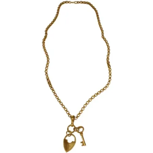 Pre-owned Metal necklaces , female, Sizes: ONE SIZE - Chloé Pre-owned - Modalova