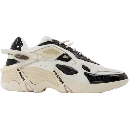 Cylon-21 Sneakers in Ivory and Black Leather , male, Sizes: 6 UK - Raf Simons - Modalova