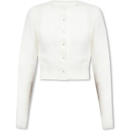 Buttoned cardigan , female, Sizes: L, M, XS - Maison Margiela - Modalova