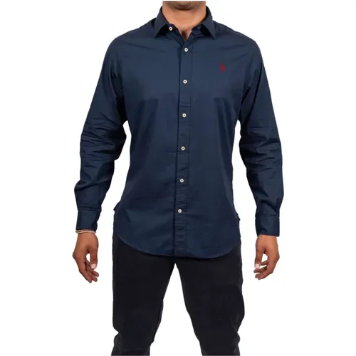 Casual Shirt , male, Sizes: L, XL, 2XL - U.s. Polo Assn. - Modalova