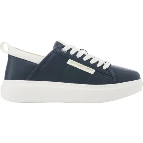 Blaue Eco-Wembley Sneakers - Alexander Smith - Modalova