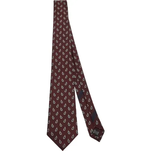 Luxuriöse Seiden Zegna Krawatte , Herren, Größe: ONE Size - Ermenegildo Zegna - Modalova