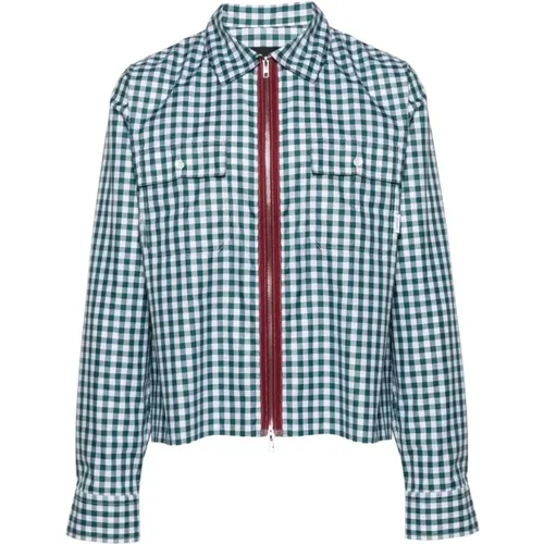 Secure Zip Shirt with Chest Pockets , male, Sizes: L, M - Rassvet - Modalova