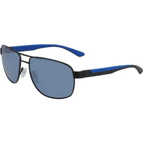 Black/Blue Sunglasses , male, Sizes: 60 MM - Calvin Klein - Modalova