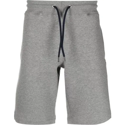 Graue Bermuda-Shorts mit Logo-Patch , Herren, Größe: XL - PS By Paul Smith - Modalova