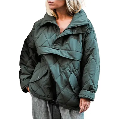 Logan Army Oversized Blouson Jacke , Damen, Größe: M - MARGAUX LONNBERG - Modalova