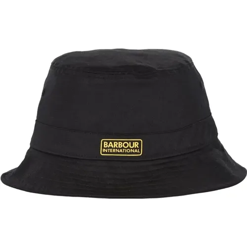 Schwarze International Hüte , Herren, Größe: L - Barbour - Modalova