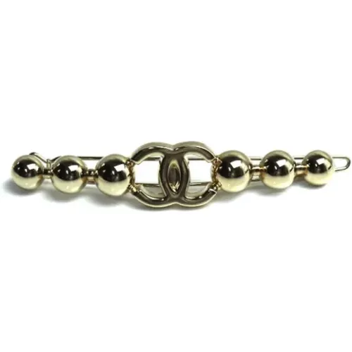 Pre-owned Metal hair-accessories , female, Sizes: ONE SIZE - Chanel Vintage - Modalova