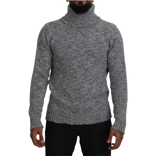 Elegant Turtleneck Sweater , male, Sizes: M, XS, S - Dolce & Gabbana - Modalova