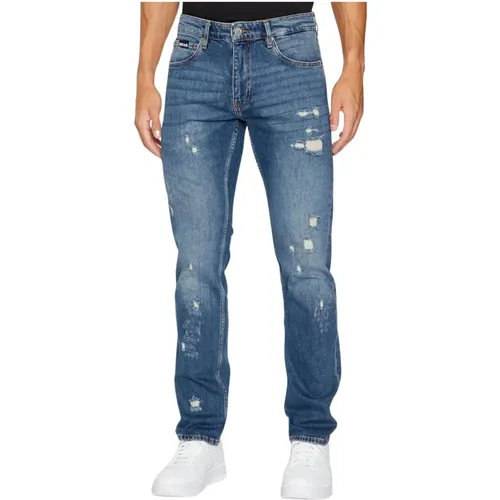 Herren Slouchy Denim Jeans , Herren, Größe: W33 - Just Cavalli - Modalova
