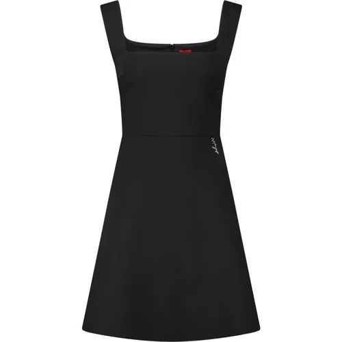 A-Line Mini Dress Kasanka , female, Sizes: L, S, XS, M - Hugo Boss - Modalova