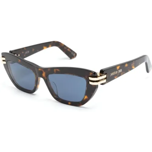 Havana Sunglasses , female, Sizes: 52 MM - Dior - Modalova