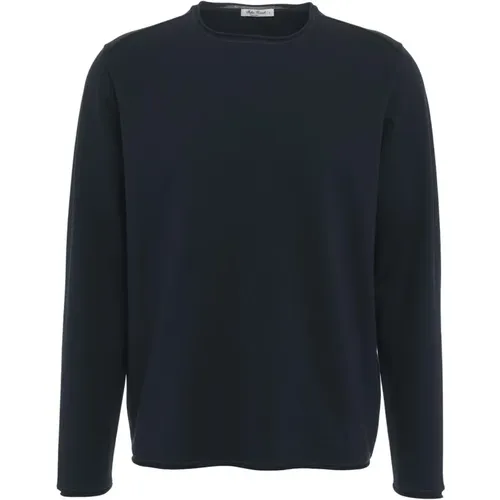 Blauer Sweatshirt Ss24 , Herren, Größe: M - Stefan Brandt - Modalova