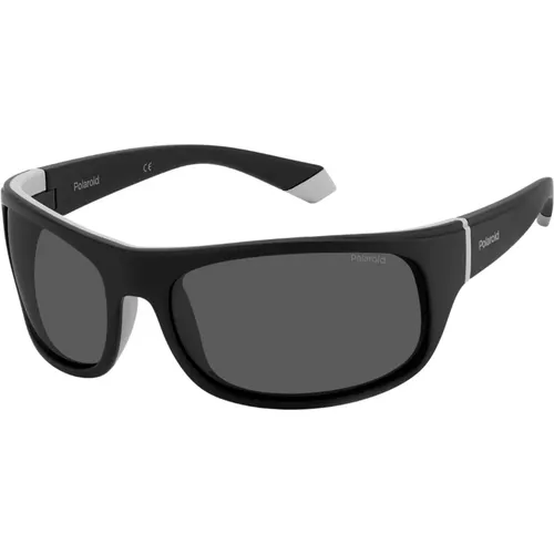 Grey Sunglasses , male, Sizes: 66 MM - Polaroid - Modalova