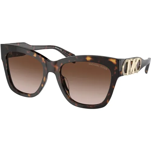 Butterfly Sunglasses Empire Square Gradient , female, Sizes: 55 MM - Michael Kors - Modalova