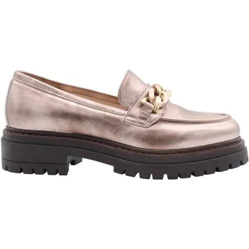 Flynn Mocassin Shoes , female, Sizes: 4 UK, 3 UK, 5 UK, 6 UK, 7 UK - Nerogiardini - Modalova